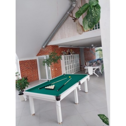 Бильярдный стол Балтика Колор для русского бильярда 6ф 197х110 см, фото 4