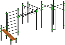Воркаут ЛОВ 89 зеленый ВТ 101.14-02 Воркаут ЛОВ 89 зеленый ВТ 101.14-02