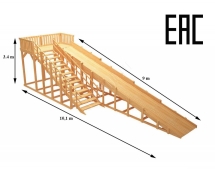 Зимняя горка TORUDA Север wood-8 (скат 9 м) Зимняя горка TORUDA Север wood-8 (скат 9 м)