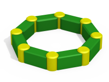 РМФ 3.02 Песочница восьмигранная