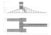 Зимняя деревянная горка "Зима Wood"-11 Зимняя деревянная горка "Зима Wood"-11