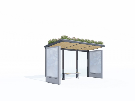 Aureo AE310с-ZS павильон остановочный, фото 1