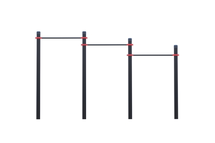 Перекладины стационарные разноуровневые, фото 2