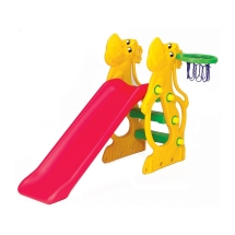 Горка &quot;Бегемот&quot; с баскетбольным кольцом