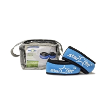 Утяжелители WT-101 для рук "Браслет", 0,25 кг, синий/черный Утяжелители WT-101 для рук "Браслет", 0,25 кг, синий/черный