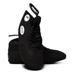 Обувь для борьбы черный/белый GWB-3055, фото 3