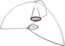 Качели Гнездо на 3 стойках Адажио КЧ061.00 для детской площадки, фото 1