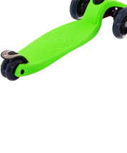 Самокат 3-колесный Snappy 3D, 120/80 мм, зеленый Самокат 3-колесный Snappy 3D, 120/80 мм, зеленый