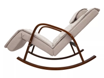 Массажное кресло качалка FUJIMO F2002 МСX Time2Chill Ivory (Tailor 2) Вишня