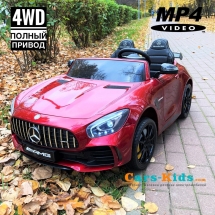 Электромобиль Mercedes-Benz GT R MP4 — HL289-4WD красный