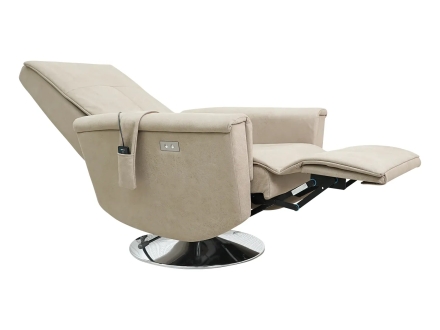 Кресло-реклайнер электрический с массажем FUJIMO ORLANDO Ваниль, фото 10