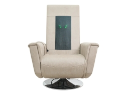 Кресло-реклайнер электрический с массажем FUJIMO ORLANDO Ваниль, фото 5