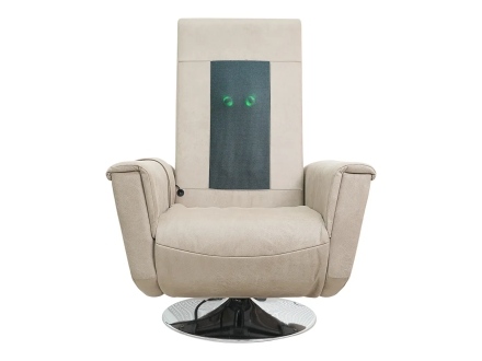 Кресло-реклайнер электрический с массажем FUJIMO ORLANDO Ваниль, фото 5