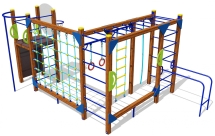 Спортивный комплекс 09028.21 для детской спортивной площадки Спортивный комплекс 09028.21 для детской спортивной площадки