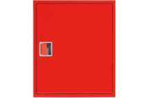 Навесной, закрытый шкаф Карелпожлиния ШПК-МОНО-310 НЗК евро-ручка, в=650, ш=540, г=230, 1-ПК), красный НФ-00000162-К