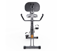 Велотренажер X-Bike DFC MBB с эспандерами, серо-желтый, фото 2