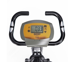 Велотренажер X-Bike DFC MBB с эспандерами, серо-желтый, фото 6