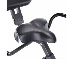 Велотренажер X-Bike DFC MBB с эспандерами, серо-желтый, фото 8