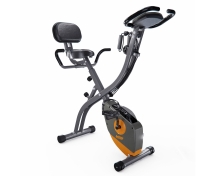 Велотренажер X-Bike DFC MBB с эспандерами, серо-желтый Велотренажер X-Bike DFC MBB с эспандерами, серо-желтый