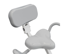 Велотренажер X-Bike DFC DavCreator, бело-голубой Велотренажер X-Bike DFC DavCreator, бело-голубой