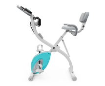 Велотренажер X-Bike DFC DavCreator, бело-голубой Велотренажер X-Bike DFC DavCreator, бело-голубой