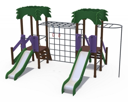 Детский игровой комплекс Джунгли Мадагаскар ДИО 02110, фото 3