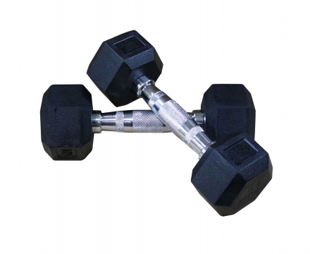 Гантели DFC гексаг.обрез. 1кг (пара) DB001-1, фото 2