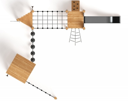 Детская игровая площадка Лиственница ДИК 2.24.02-Л, фото 5