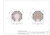 Восьмигранная беседка ВДОХНОВЕНИЕ