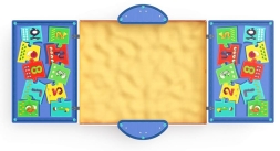 Песочница с крышкой средняя (Арифметика) - ИО 5.01.11-07, фото 5