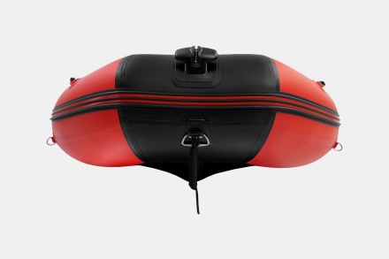 Gladiator C 400 AL ACTIVE Красно-черный моторная лодка ПВХ Алюминиевый пайол, фото 8