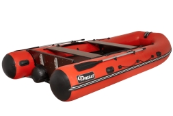 Моторная лодка ПВХ Фрегат 430 FM Light Jet/L/S (ФМ Лайт Джет/Л/С) Зеленый, фото 3