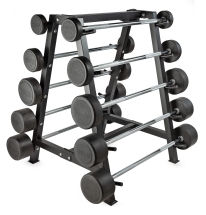 Штанга неразборная обрезиненная 40 кг Изогнутый гриф Штанга неразборная обрезиненная 40 кг Изогнутый гриф