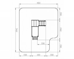 Игровая форма Поезд детства 3 серо-синий, фото 5