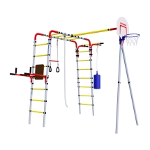 Детский спортивный комплекс для дачи ROMANA Fitness (без качелей) Детский спортивный комплекс для дачи ROMANA Fitness (без качелей)