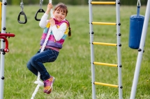 Детский спортивный комплекс для дачи ROMANA Fitness (без качелей) Детский спортивный комплекс для дачи ROMANA Fitness (без качелей)