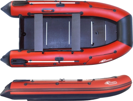 Лодка ПВХ Angler 335XL надувная под мотор, фото 4