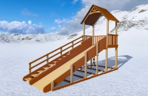 Зимняя горка Норд-1