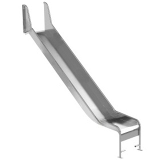 Горка металлическая шириной 495 мм и высотой 1500 мм с боковыми ограничителями, фото 1