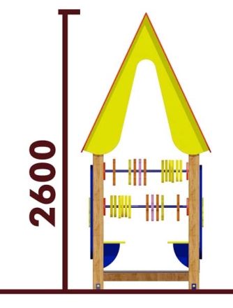 Домик 06024.21 для детской площадки, фото 2