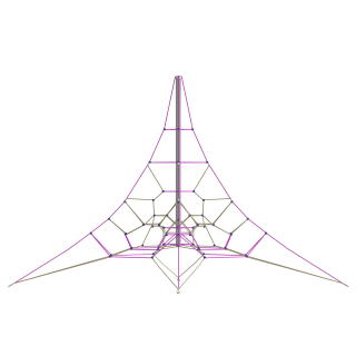 Канатная пирамида &quot;Стрелка&quot;, фото 3