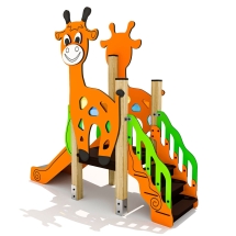 Детская горка ЛД081002 H=650 для игровой площадки Детская горка ЛД081002 H=650 для игровой площадки