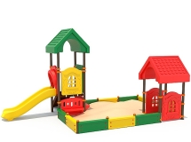 Песочный дворик ППД-021 П068 для детской площадки Песочный дворик ППД-021 П068 для детской площадки