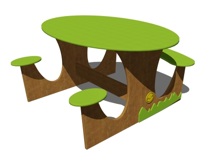 Стол детский 02024 для игровой площадки, фото 2