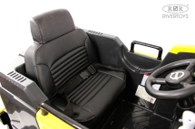 Электромобиль экскаватор трактор VOLVO желтый Электромобиль экскаватор трактор VOLVO желтый