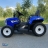 Электромобиль трактор с прицепом XMX611 (TR77) синий