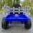 Электромобиль трактор с прицепом XMX611 (TR77) синий