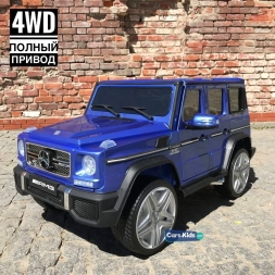 Электромобиль Mercedes-Benz G65 AMG 4WD синий, фото 1