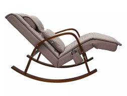 Массажное кресло качалка FUJIMO F2002 МСX Time2Chill Latte (Tailor 3) Вишня, фото 12