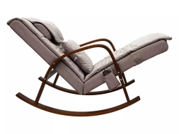 Массажное кресло качалка FUJIMO F2002 МСX Time2Chill Latte (Tailor 3) Вишня, фото 8